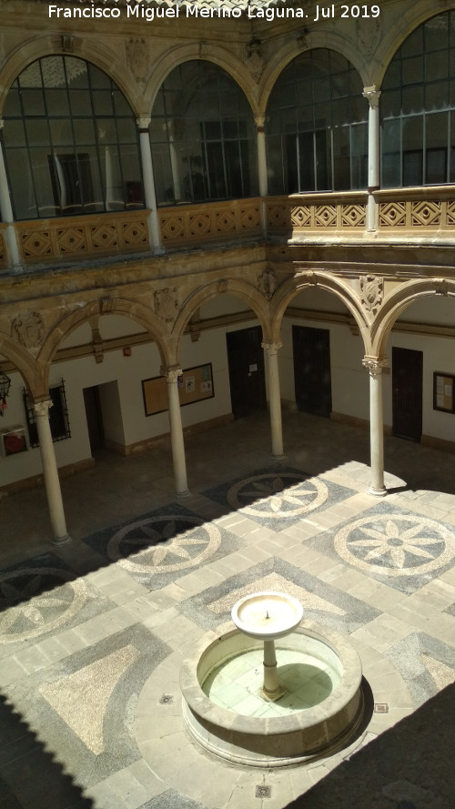 Palacio de Juan Vázquez de Molina - Palacio de Juan Vázquez de Molina. Patio