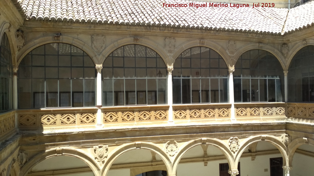 Palacio de Juan Vázquez de Molina - Palacio de Juan Vázquez de Molina. Lado de la galería alta