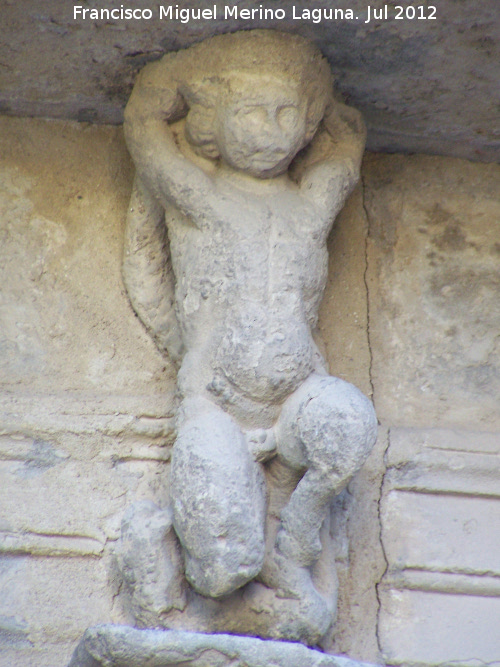 Palacio del Marqués de Mancera - Palacio del Marqués de Mancera. Escultura sobre la clave