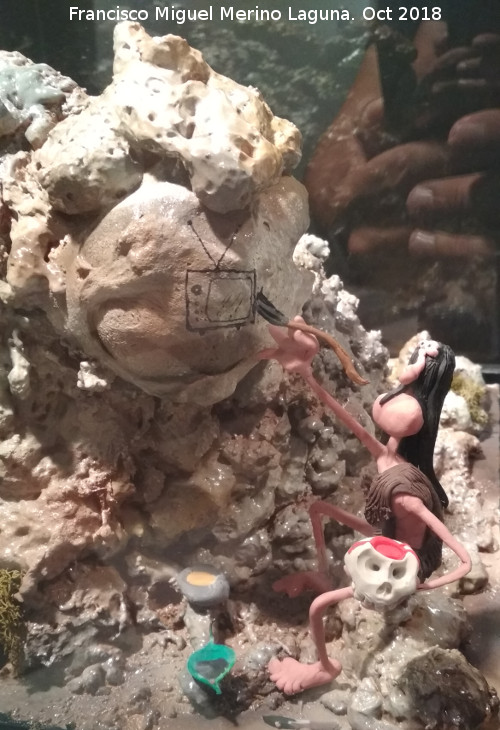Paleolítico - Paleolítico. Exposición PlastiHistoria. Palacio de Villardompardo - Jaén