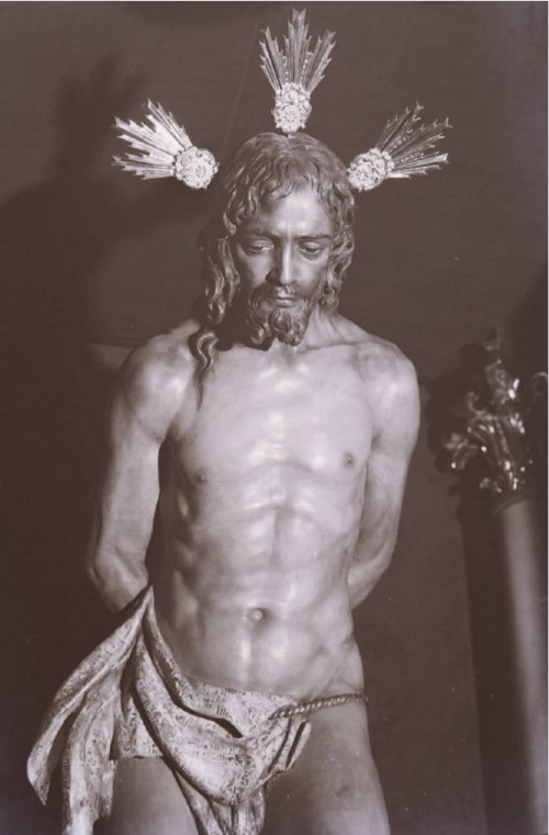 Iglesia de San Isidoro - Iglesia de San Isidoro. Foto antigua. Escultor Palma Burgos