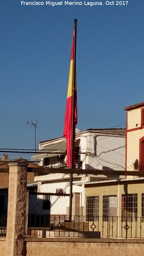 Bandera de España de Aldeahermosa - Bandera de España de Aldeahermosa. 
