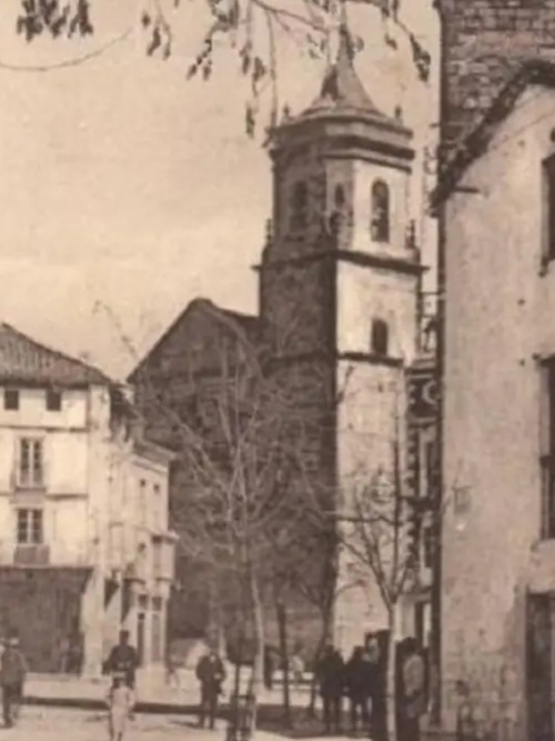 Iglesia y Convento de la Santísima Trinidad - Iglesia y Convento de la Santísima Trinidad. Años 10 del siglo XX