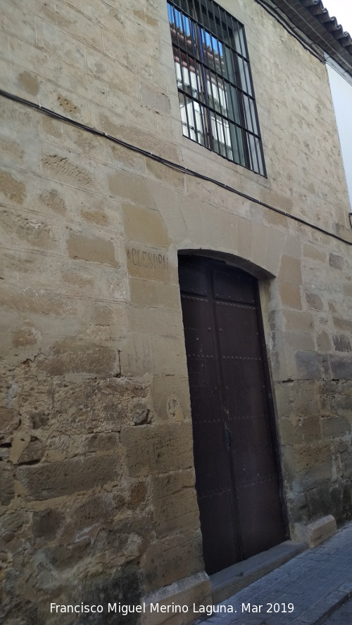 Iglesia y Convento de la Santísima Trinidad - Iglesia y Convento de la Santísima Trinidad. Puerta a la Calle del Obispo Puerto