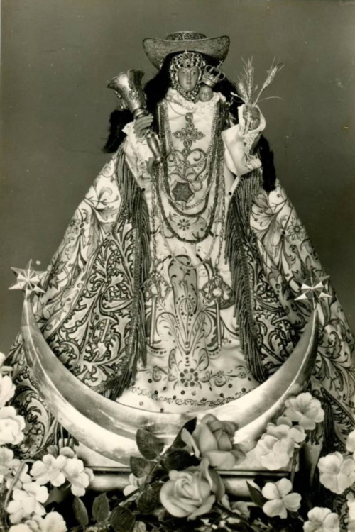 Ermita del Gavellar - Ermita del Gavellar. Foto antigua. Virgen de Guadalupe 