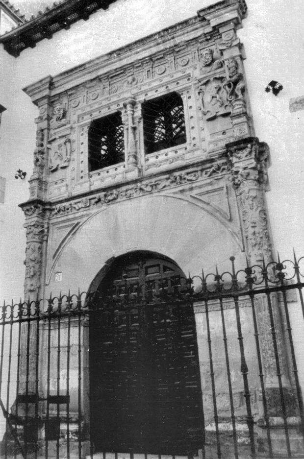 Casa de la Calle Compa��a n� 11 - Casa de la Calle Compa��a n� 11. Foto antigua en su ubicaci�n actual en Sevilla