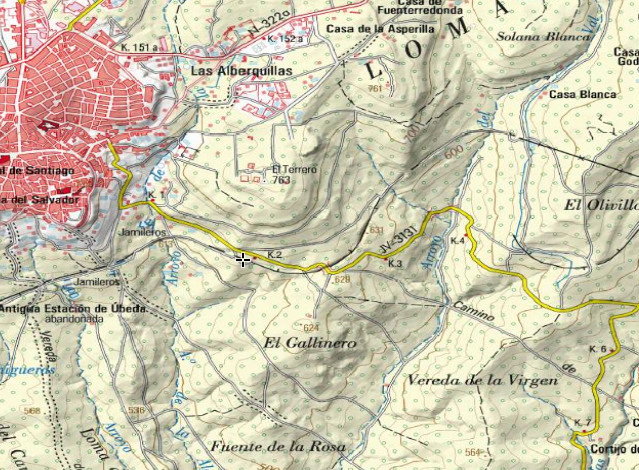 Túnel de la Alameda - Túnel de la Alameda. Mapa