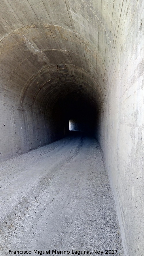 Túnel de Triviña - Túnel de Triviña. Interior