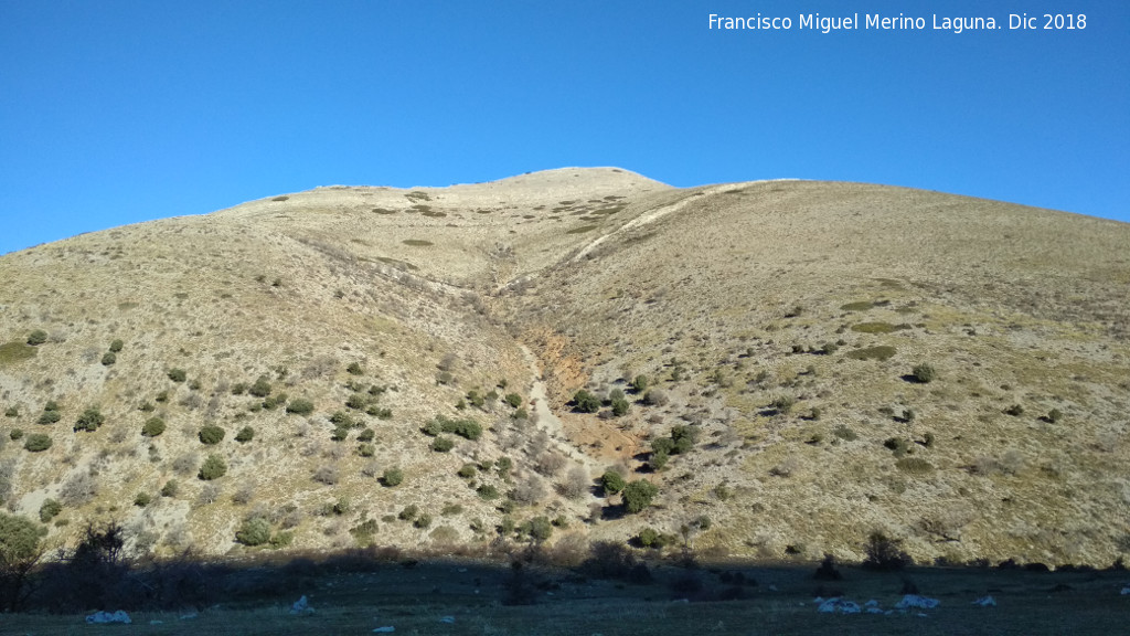 Cerro las Cárceles - Cerro las Cárceles. Desde el Puerto de la Fuenfría