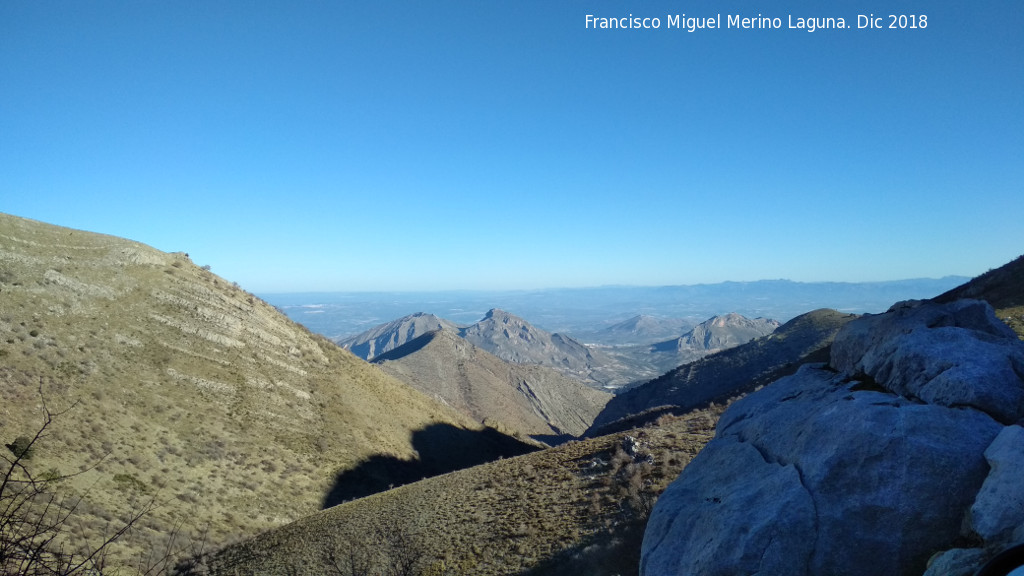 Cordel de la Fuente del Espino - Cordel de la Fuente del Espino. Vistas