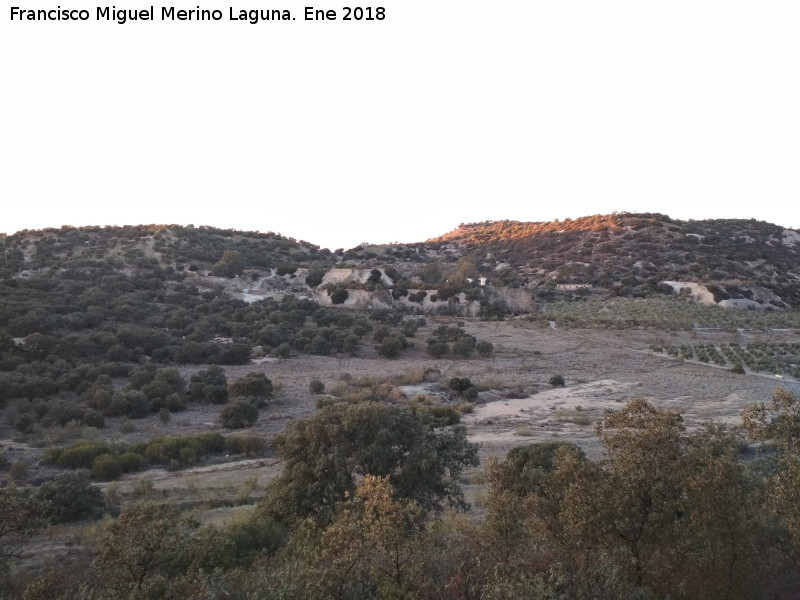 Minas Collado del Lobo - Minas Collado del Lobo. Desde el Cerro de San Bartolomé