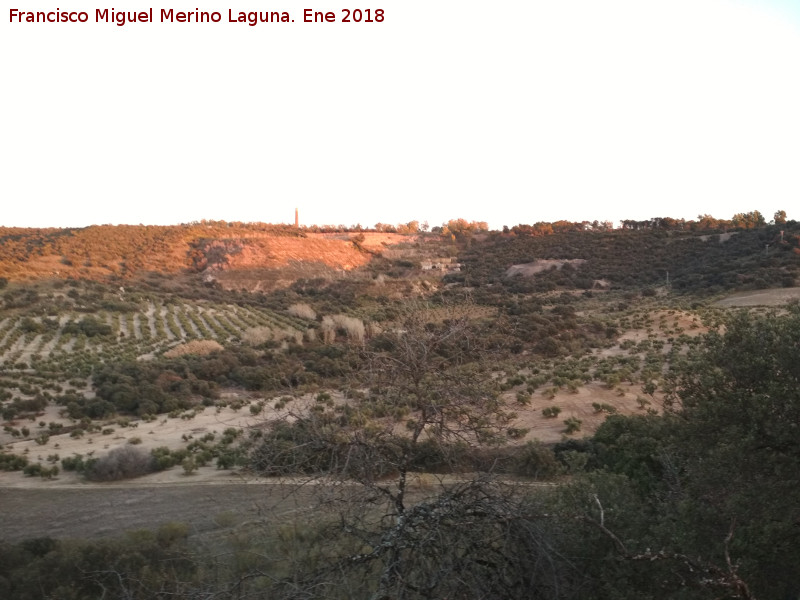 Hoyo de San Bartolomé - Hoyo de San Bartolomé. Desde el Cerro de San Bartolomé