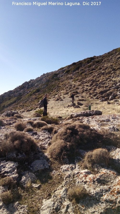 Mgina - Mgina. Subida hacia el Mgina desde las Chozas de Covatillas