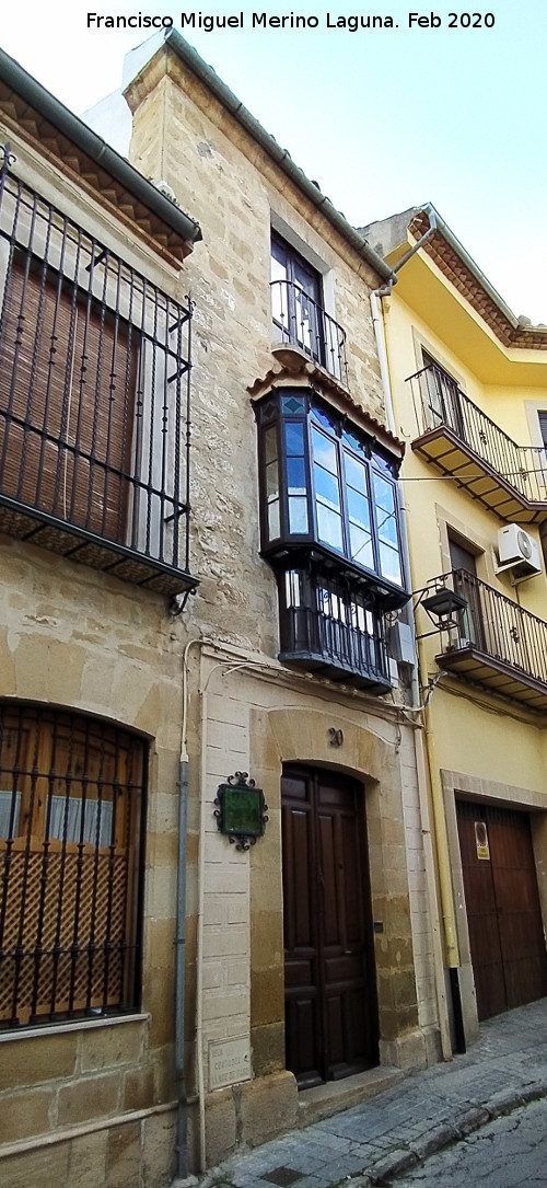 Casa de la Calle Obispo Cuevas n� 20 - Casa de la Calle Obispo Cuevas n� 20. 