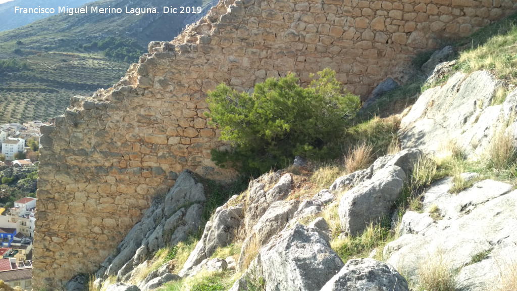 Muralla de Ja�n. Torre�n Sur III - Muralla de Ja�n. Torre�n Sur III. Lienzo cristiano a intramuros