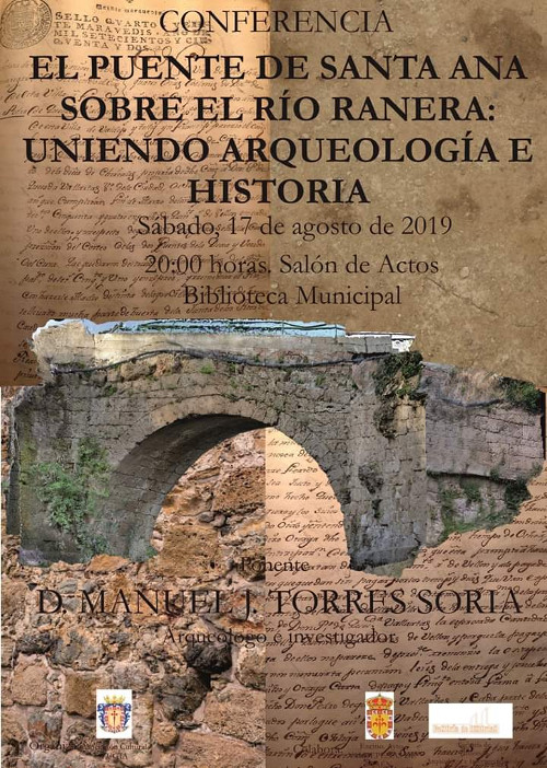Puente de Santa Ana - Puente de Santa Ana. Conferencia en 2019