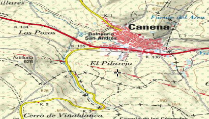 Caracol El Vigía - Caracol El Vigía. Mapa