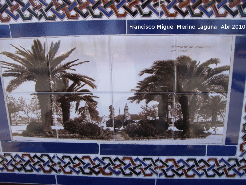 Glorieta de América - Glorieta de América. 1958