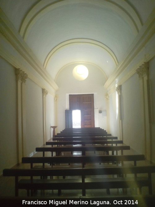 Ermita de San Sebastián - Ermita de San Sebastián. Nave
