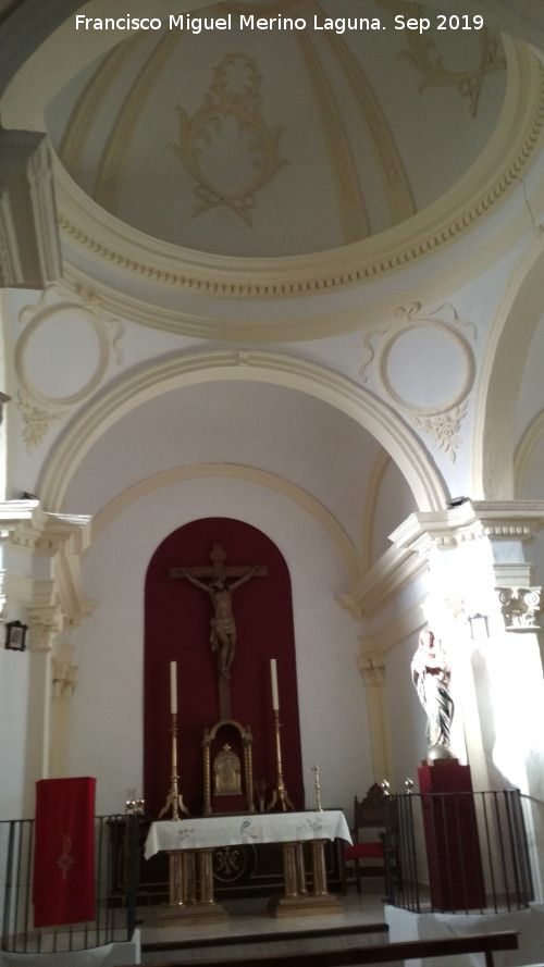 Ermita de San Sebastián - Ermita de San Sebastián. Crucero