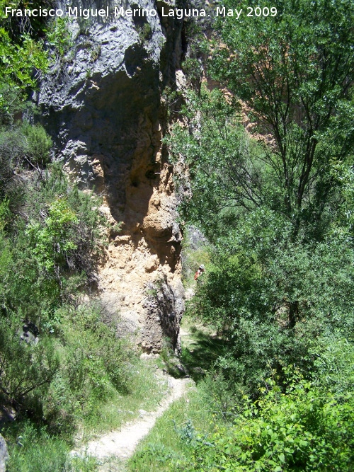 Cañon de Pitillos - Cañon de Pitillos. Sendero