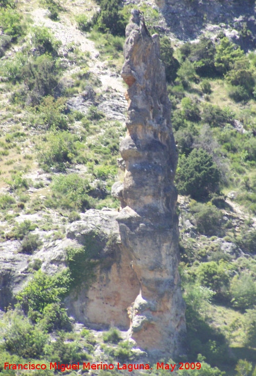 Cañon de Pitillos - Cañon de Pitillos. Formación de piedra caliza