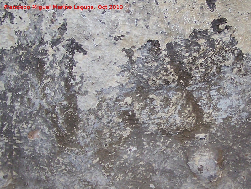 Petroglifos rupestres de la Piedra Hueca Grande - Petroglifos rupestres de la Piedra Hueca Grande. Petroglifos VIII símbolos 4,6