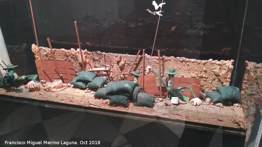 1914 - 1914. Primera Guerra Mundial. Exposición PlastiHistoria. Palacio de Villardompardo - Jaén
