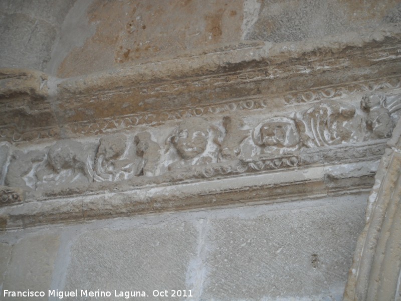 Iglesia de la Asunción - Iglesia de la Asunción. Friso