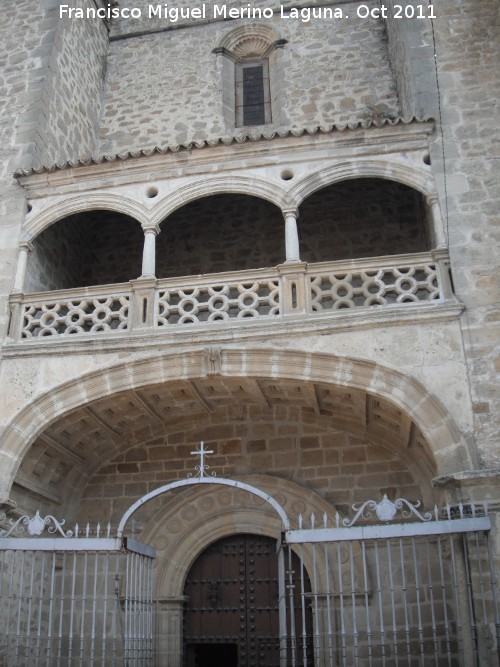 Iglesia de la Asunción - Iglesia de la Asunción. Balcón
