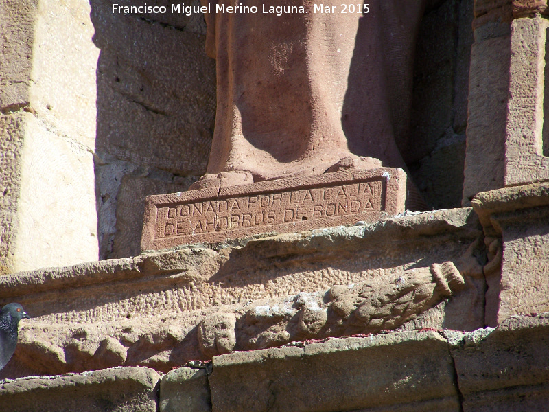 Iglesia de Ntra Sra de la Natividad - Iglesia de Ntra Sra de la Natividad. Donación de la imagen