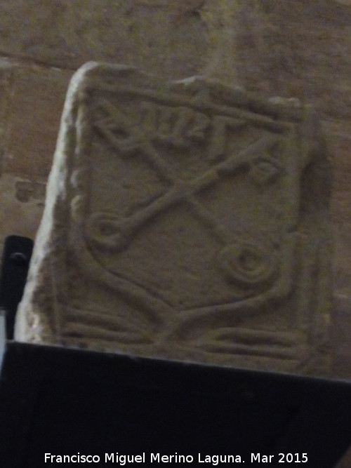 Iglesia de Ntra Sra de la Natividad - Iglesia de Ntra Sra de la Natividad. Pieza arqueológica