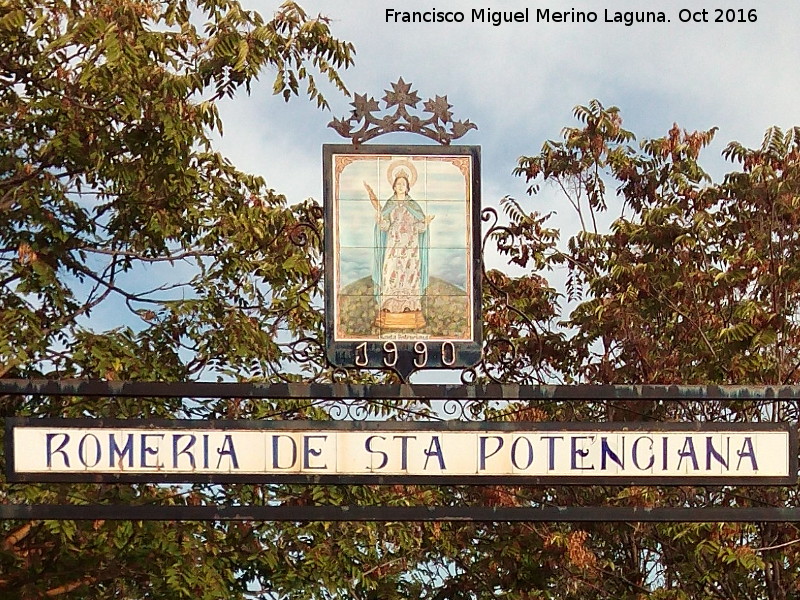 Romería de Santa Potenciana - Romería de Santa Potenciana. 