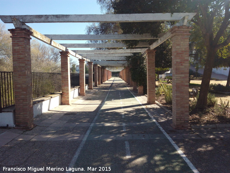 Paseo del Aceite - Paseo del Aceite. Pérgolas