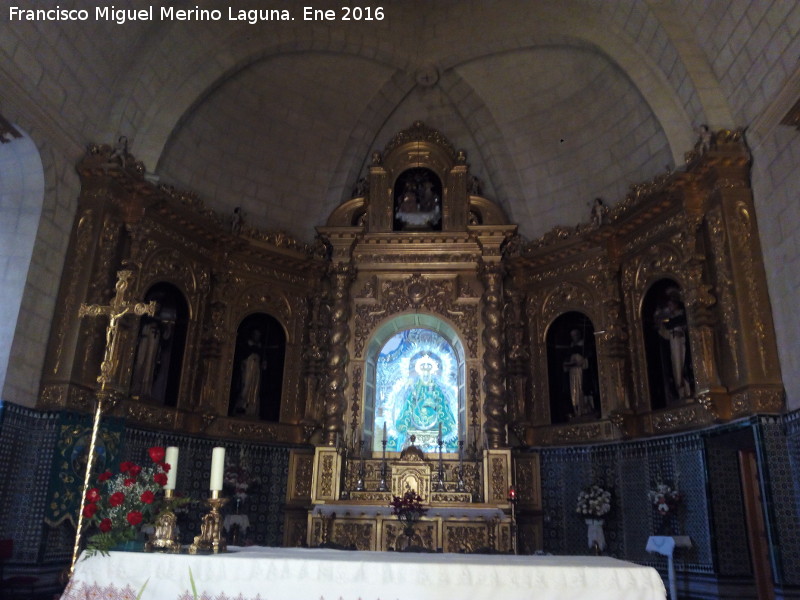 Santuario de la Fuensanta - Santuario de la Fuensanta. Presbiterio