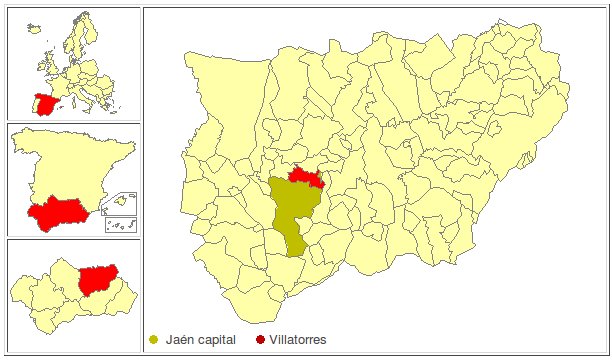 Villatorres - Villatorres. Localización