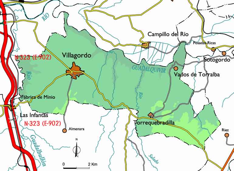 Villatorres - Villatorres. Término