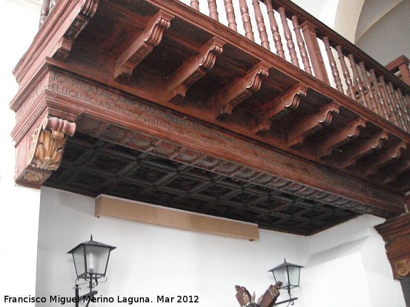 Iglesia de la Asunción - Iglesia de la Asunción. Coro