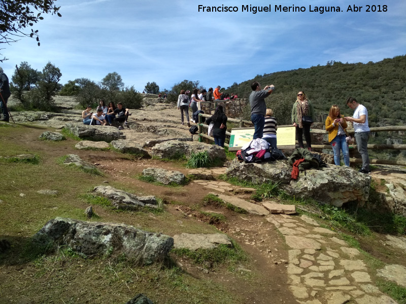 Mirador de la Cimbarra - Mirador de la Cimbarra. Lleno de gente