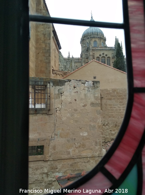 Catedrales de Salamanca - Catedrales de Salamanca. Desde la Casa Lis
