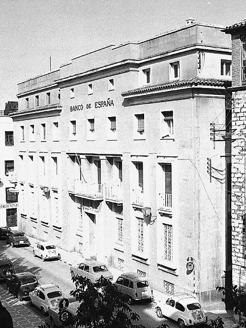 Antiguo Banco de Espa�a - Antiguo Banco de Espa�a. Foto antigua