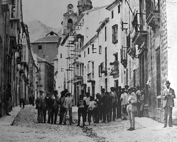 Calle Muñoz Garnica - Calle Muñoz Garnica. Foto antigua