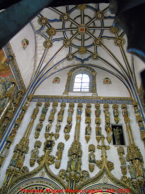 Catedral Nueva. Capilla Dorada - Catedral Nueva. Capilla Dorada. Bóveda de crucería
