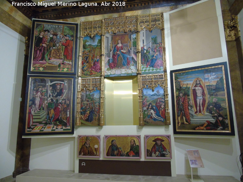 Catedral Vieja. Capilla de Santa Catalina - Catedral Vieja. Capilla de Santa Catalina. Retablo