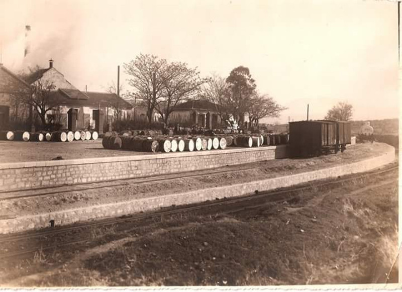 Estación de Jaén - Estación de Jaén. Foto antigua