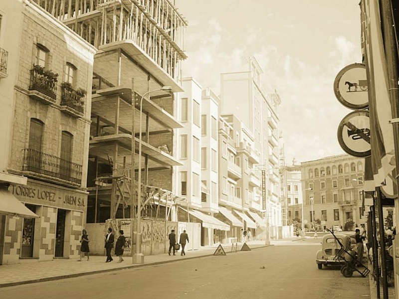 Calle Roldán y Marín - Calle Roldán y Marín. Foto antigua