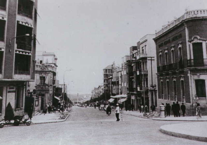 Calle Roldán y Marín - Calle Roldán y Marín. Foto antigua