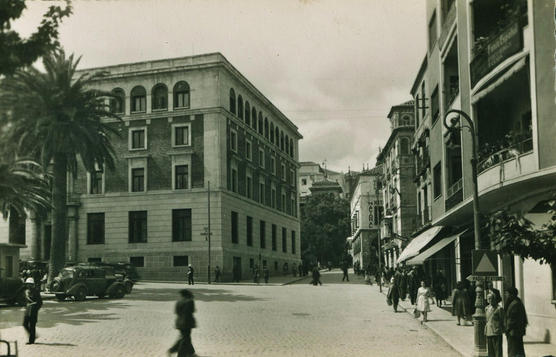 Calle Pescadería - Calle Pescadería. Foto antigua. Archivo IEG