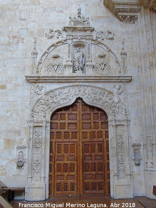 Convento de San Esteban. Puerta de San José - Convento de San Esteban. Puerta de San José. 