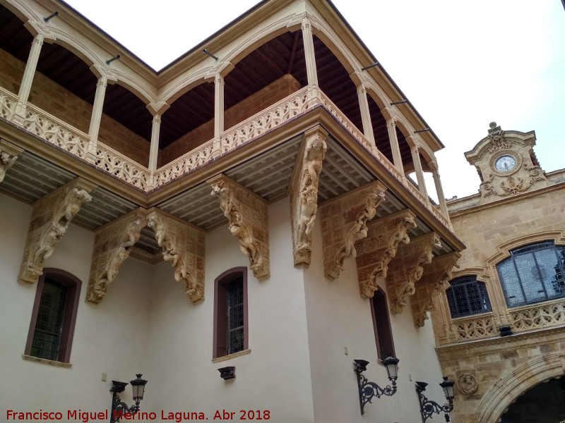 Palacio de la Salina o Fonseca - Palacio de la Salina o Fonseca. Galería alta